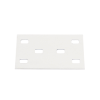 cople para uniones de escalera de aluminio / plano / peralte 3 1/4" / incluye tornilería