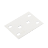 cople para uniones de escalera de aluminio / plano / peralte 3 1/4" / incluye tornilería