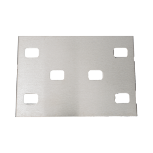 cople para uniones de escalera de aluminio / plano / peralte 3 1/4" / incluye tornilería