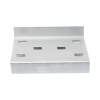 cople para uniones de escalera de aluminio / perfil z / peralte 3 1/4" / incluye tornilería