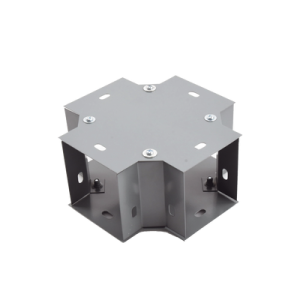 derivación "x" 100 x 100 mm, fabricado en lámina de acero al carbón