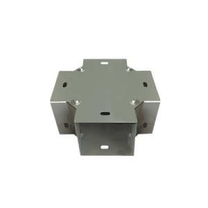 derivación "x" 65 x 65 mm, fabricado en lámina de acero al carbón