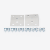 escalera de aluminio portacables / perfil z / peralte 3 1/4" /paso 9" / ancho 12" / 3.66 metros / capacidad máx. 274 cables / incluye cople union y tornillería (chez314p9x12ak)