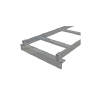 (ch mt12tb ep) mensula terminal para escalera tubular de 12" de ancho