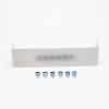 placa de cierre para escalera de aluminio / peralte 3 1/4" / ancho 9" / incluye tornillería (chpce314x9ak)