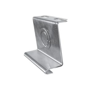 placa salida a tubo automática con chequeador 1/2 y 3/4 de 66 mm, con acabado electro zinc