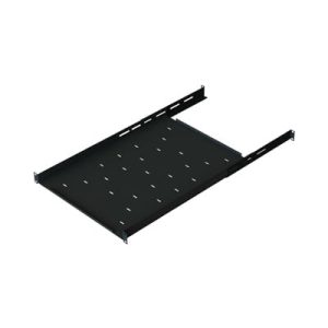 charola ajustable para rack de 19" de 4 postes de 1 unidad de espacio. profundidad de 633 a 816 mm