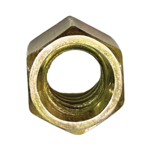 tuerca hexagonal de 3/8" (9.5 mm) con acabado tropicalizado, es ideal para utilizarse al exterior o zonas húmedas