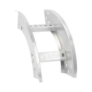 curva vertical exterior de aluminio de 90° perfil z / peralte 3 1/4" / ancho 6" / radio 8" / incluye tornillería