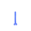 cincho de contacto, color azul, 150 x 12mm (20pzs) (4300 02005)