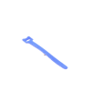 cincho de contacto, color azul, 150 x 12mm (20pzs) (4300 02005)