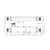 acoplador direccional 15db 694 2700 50w tipo n