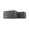 regulador de voltaje de 1500va/750w, entrada nema 5 15p, con 8 salidas nema 5 15r y supresión de picos a 245 joules