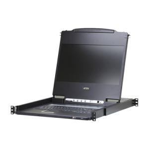 consola lcd | hdmi, vga, dvi, usb | single rail | pantalla 17.3" | 1u de altura