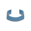 clip de identificación para patch cord siemon, color azul, bolsa con 25 piezas