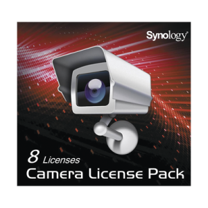 licencia para 8 cámaras ip en servidores synology