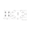 combinador hibrido 4x4 617 5925 mhz 100w 161dbc 4.3 10 ip67