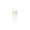 módulo de tapa ciega (inserto ciego), mini com, color blanco mate, 1 pieza