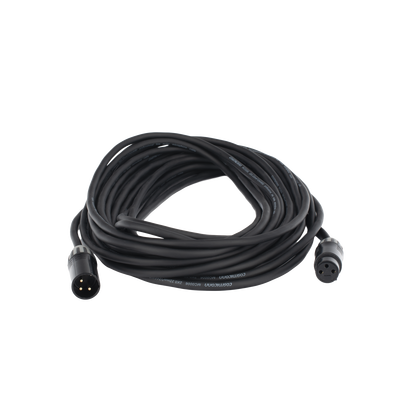 cable xlr | 3 polos | conector hembra macho | serie m | carcasa negra | contactos dorados | ideal para microfonía | longitud 10m cable xlr | 3 polos | conector hembra macho | serie m | carcasa negra | contactos dorados | ideal para microfonía | longitud 10m