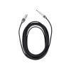 cable de audio | xlr 3 polos hembra a plug 1/4 in mono | conector seetronic serie m scmf3 mp2x | longitud 3m