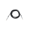 cable de audio | plug 1/4 in a plug 1/4 in stereo | carcasa cromada | conectores seetronic | longitud 5m