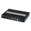 conmutador kvm a través de ip | displayport 4k | puerto único con acceso compartido local/remoto