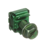 kit 4 tuercas enjauladas no. 12 24, 4 tornillos rosca 1/2" verde.