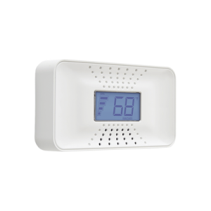 alarma de monóxido de carbono (co) con batería de 10 años y display digital de temperatura