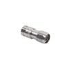 conector n macho de compresion, en linea para lmr 400, cnt 400, rg 8/u, rf 400, plata/oro/teflón.