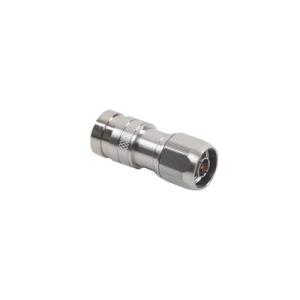 conector n macho de compresion, en linea para lmr 400, cnt 400, rg 8/u, rf 400, plata/oro/teflón.