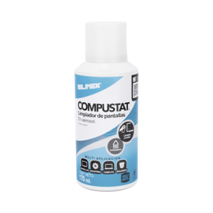 limpiador de pantallas y cámaras, protector anti estático en aerosol, con protección contra rayos uv, repelente de polvo, 170 ml