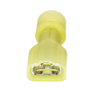 terminal hembra aislada completa / para cables 12 10 awg / para baterías con terminal f1 / paquete de 25 piezas