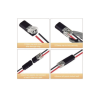 bolsa con 25 conectores / enchufables / para 2 cables / compatibles en calibre 22 al 18 awg