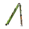 escalera multi posiciones de 6.7 m (22') para suelos inclinados o con desniveles.