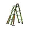 escalera multi posiciones de 6.7 m (22') para suelos inclinados o con desniveles.