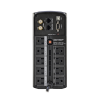 ups de 1000 va/600 w, topología línea interactiva, entrada 120 vca nema 5 15p, tipo mini torre, con 9 tomas nema 5 15r