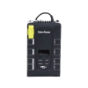 ups de 685 va/390 w, topología línea interactiva, entrada 120 vca nema 5 15p, tipo gabinete compacto, con 8 tomas nema 5 15r