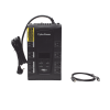 ups de 685 va/390 w, topología línea interactiva, entrada 120 vca nema 5 15p, tipo gabinete compacto, con 8 tomas nema 5 15r