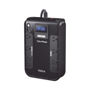 ups de 750 va/420 w, topología standby, entrada 120 vca nema 5 15p, tipo gabinete compacto, con 8 tomas nema 5 15r