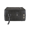 ups de 825 va/450 w, topología línea interactiva, entrada 120 vca nema 5 15p, tipo gabinete compacto, con 8 tomas nema 5 15r