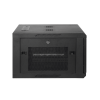 gabinete fijo para montaje en pared con puerta perforada, 6ur (600 x 372 x 600 mm) (an. x al. x prof.)