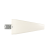 antena direccional logarítmica 5g/4g/3g/ especial para cualquier dispositivo celular/ amplio rango de frecuencias; 698 960 mhz / 1710 2700 mhz/ proporciona 11 dbi de ganancia.