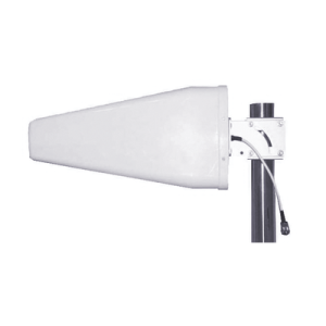 antena direccional logarítmica 5g/4g/3g/ especial para cualquier dispositivo celular/ amplio rango de frecuencias; 698 960 mhz / 1710 2700 mhz/ proporciona 11 dbi de ganancia.