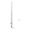 antena yagi para 806 960 mhz (celular 850), 15 dbi.