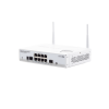 switch inalámbrico 2.4ghz 802.11b/g/n, 8 puertos 10/100/1000mbps, 1 puerto 1000base x sfp