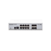 cloud switch router 8 puertos gigabit ethernet y 4 puertos sfp, throughput 975 kpps