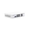 cloud switch router 8 puertos gigabit ethernet y 4 puertos sfp, throughput 975 kpps