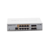 cloud router switch administrable l3, 8 puertos 10/100/1000 mbps c/poe pasivo ó 802.3af/at, 4 puertos sfp