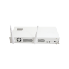 cloud router switch crs125 24g 1s 2hnd in 24 puertos gigabit ethernet, 1 puerto sfp, 802.11b/g/n, para escritorio