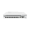(crs309 1g 8s+in) switch administrable sistema operativo dual, puerto 1g rj45, 8 puertos 10g sfp+ para escritorio